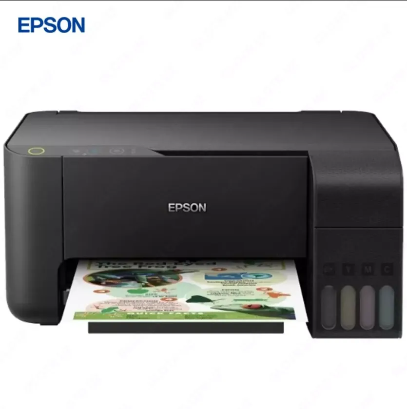 Струйный принтер Epson L3100, цветной, A4, USB, черный#1