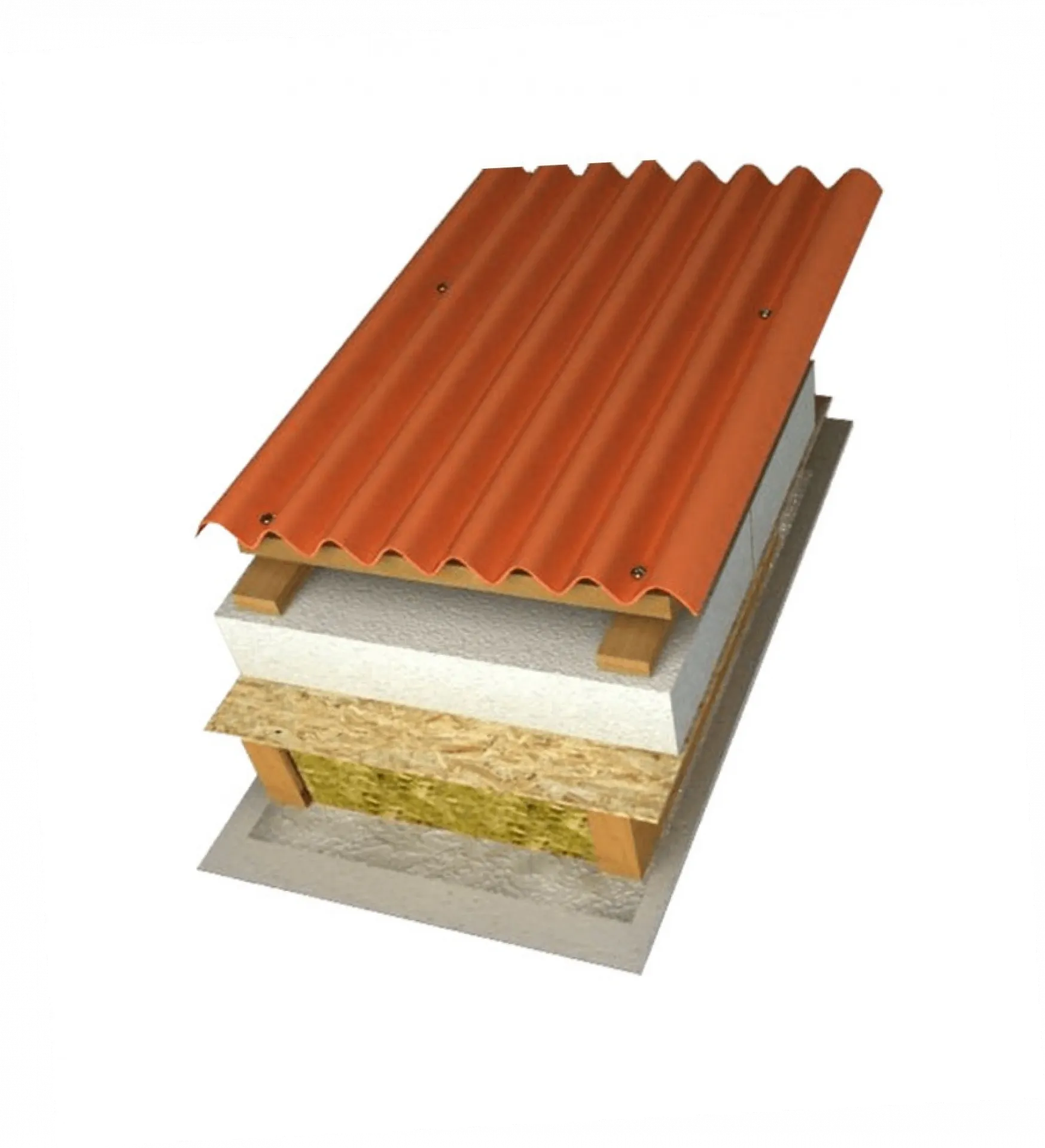 Mineral paxta Basalt Wool Roof Standart 1200 x 600 mm#1