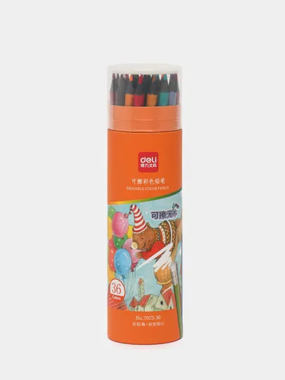 Цветные карандаши Deli 7073-36, 36 цветов#1