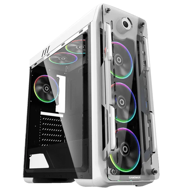 Компьютерный корпус GameMax OPTICAL WHITE (G510W) Midi-Tower#1