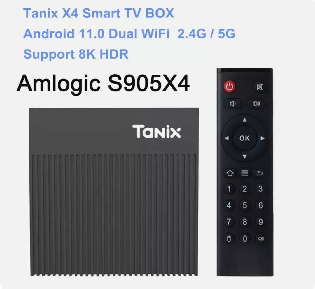 Приставка Tanix x4.android tvbox#1