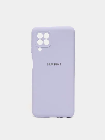 Чехол силиконовый Samsung, сиреневый#1
