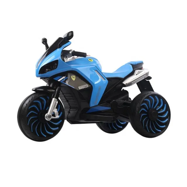 Детский электрический мотоцикл blue#1
