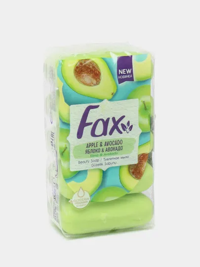 Туалетное мыло Fax Яблоко и авокадо, 70 г * 5 шт#1