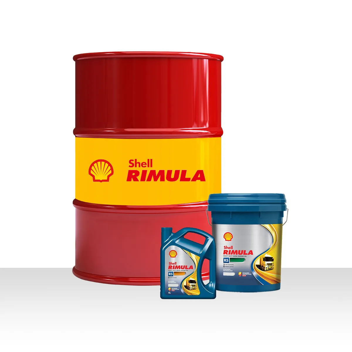 Shell Rimula R5 LM 10W-40, dizel dvigatellar uchun motor moylari#1