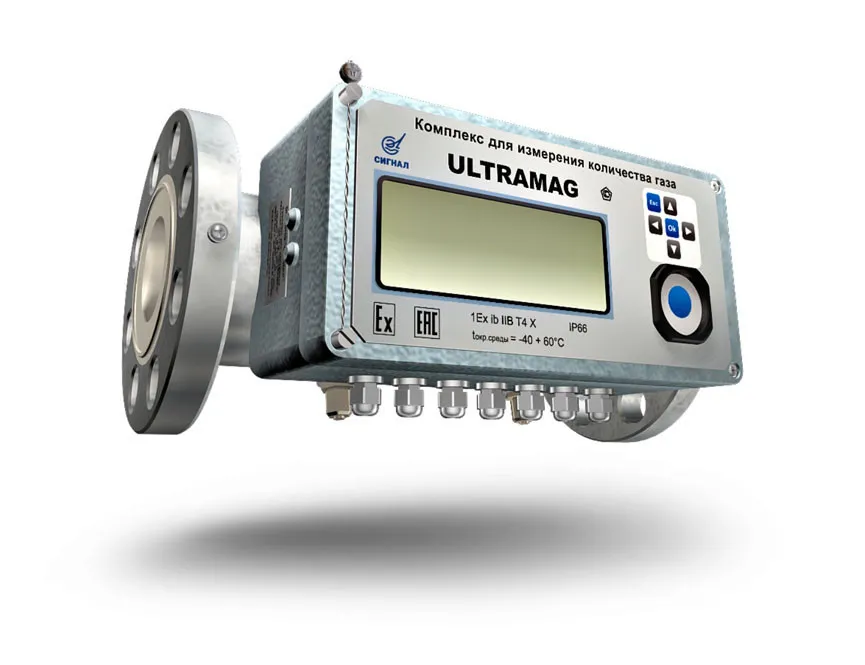 Расходомер газа | Ultramag-100-G100-1:160-2-1А-Л | Россия#1