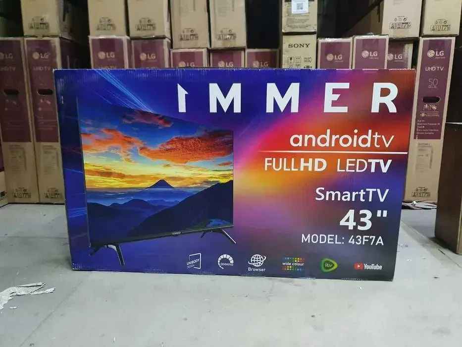 Телевизор Immer 43" 1080p LED Smart TV Android#1