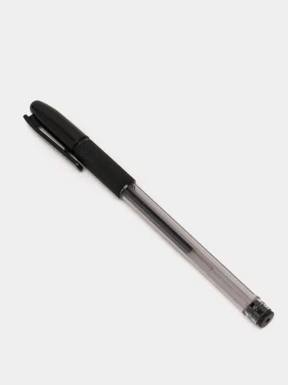 Ручка гелевая черн. черн. 0.5 мм (сменные стержни)#1