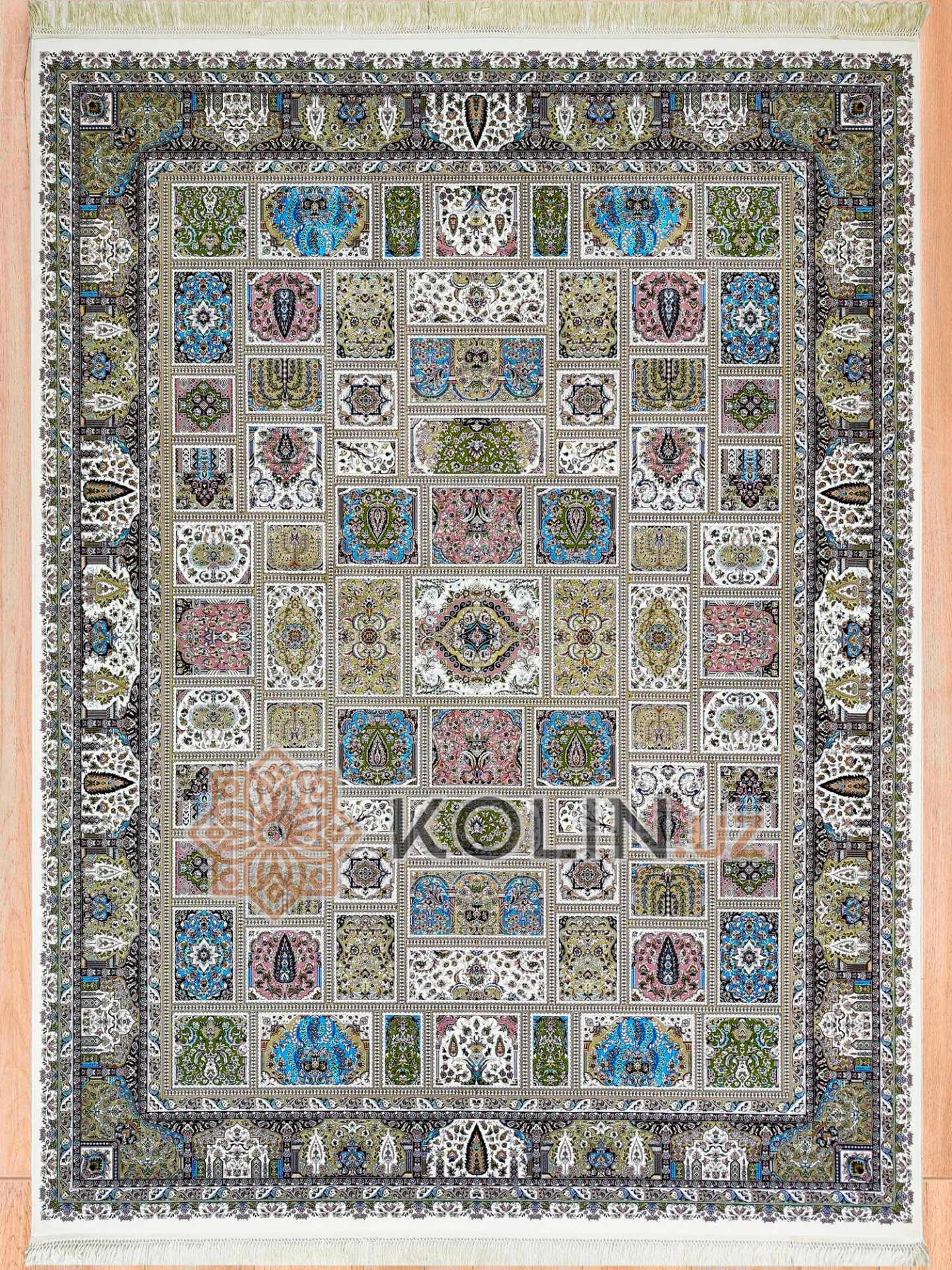 Gilam Isfahan 1261 kremi#1