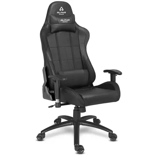 Кресло компьютерное игровое Alpha Gamer Vega Black#1
