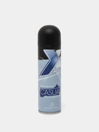 Дезодорант для тела X Style Casual, мужской, 145 мл#1