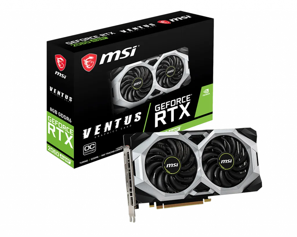 Видеокарта MSI GeForce RTX 2060 Super Ventus OC RU (OEM)#1
