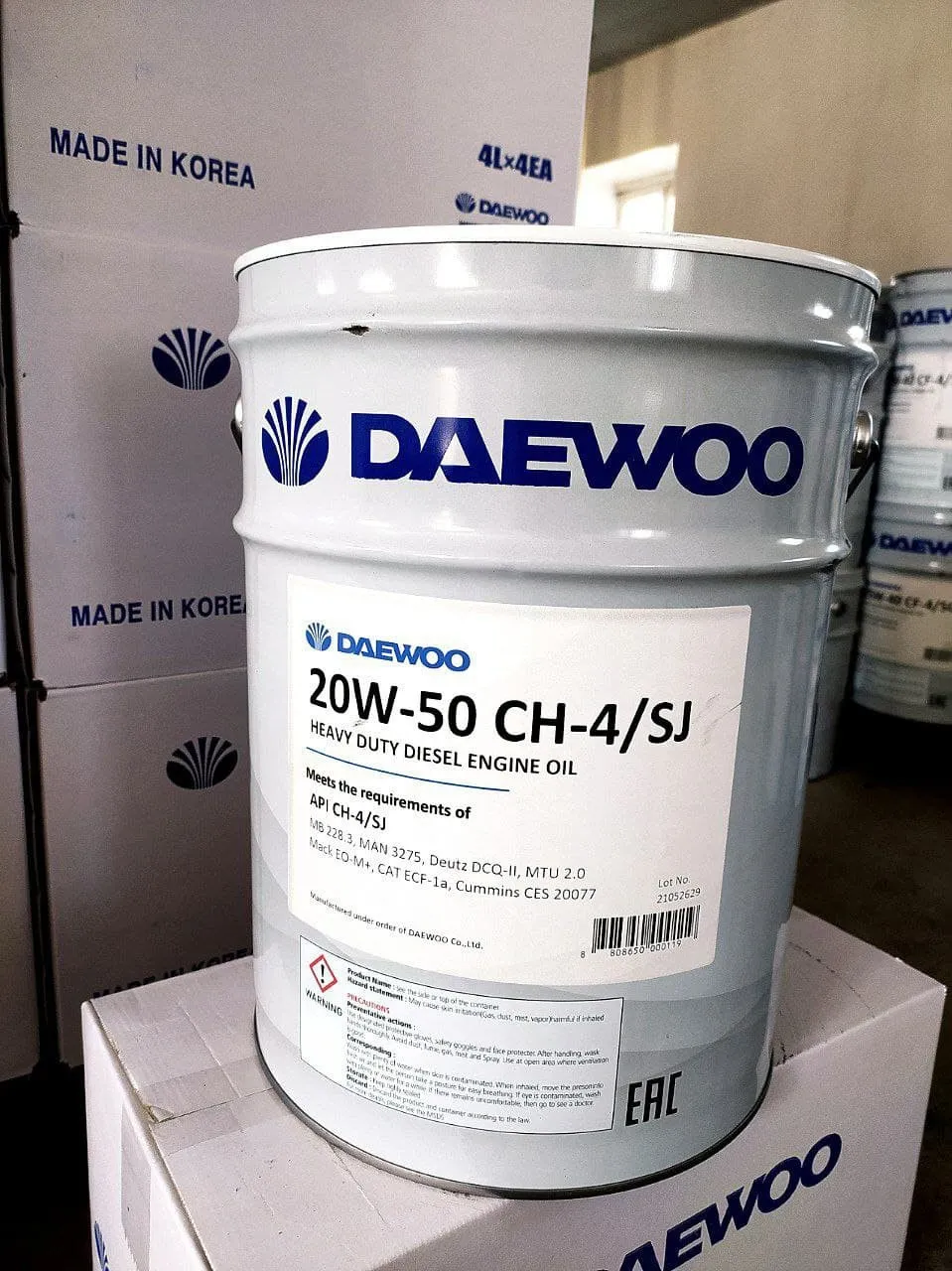 Моторное масло Daewoo 20W-50 CH-4 / SJ 20L#1
