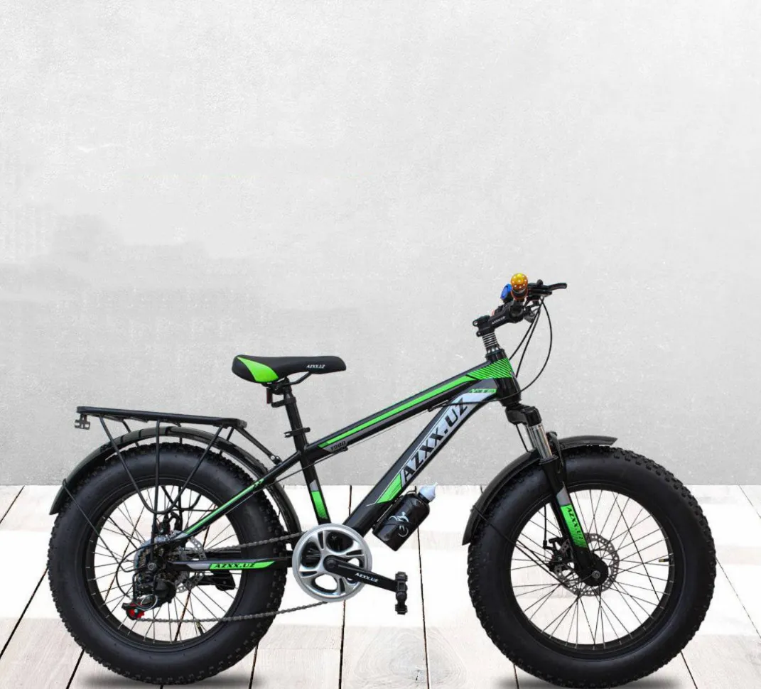 Велосипед Azxx амортизаторный 20 дюймов 4.0  Green#1