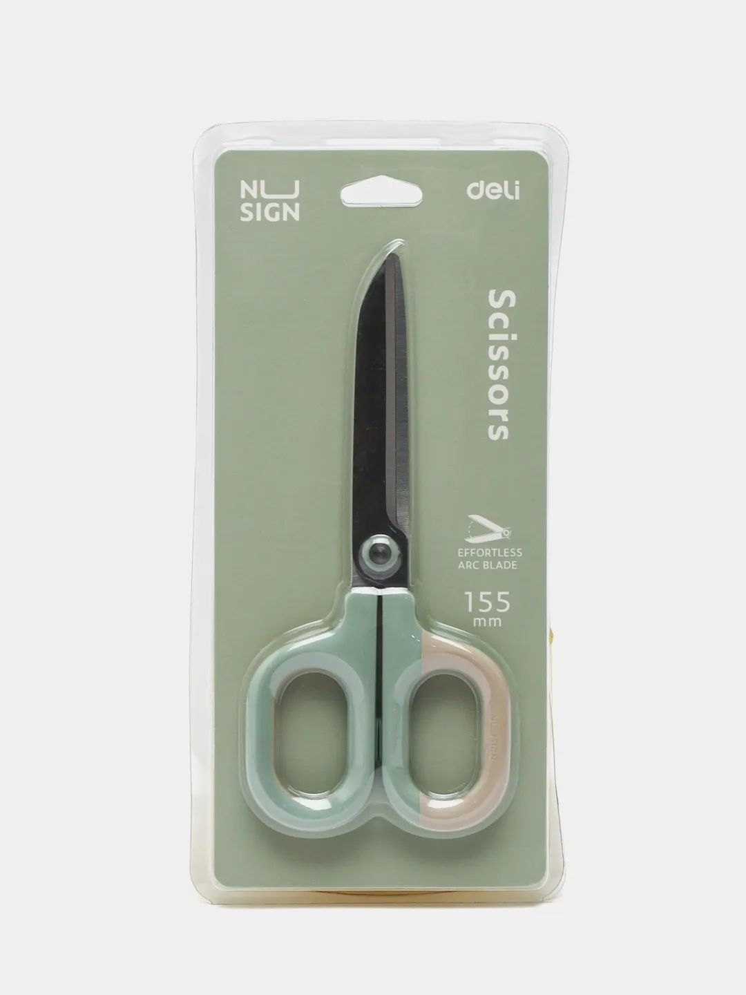 Ножницы NS056 145 мм (зеленый) Deli#1