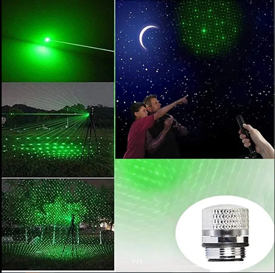 Портативная Зеленая лазерная указка#1