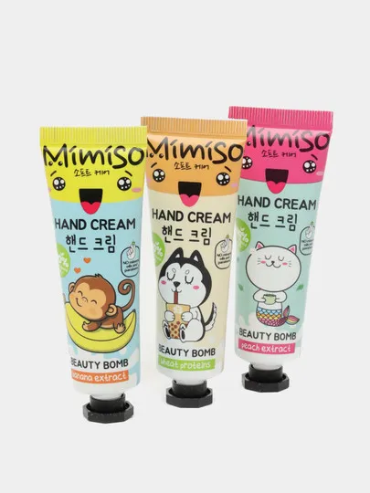 Подарочный набор "MIMISO" Trio Hand Cream крем для рук 3 шт по 30 мл#1