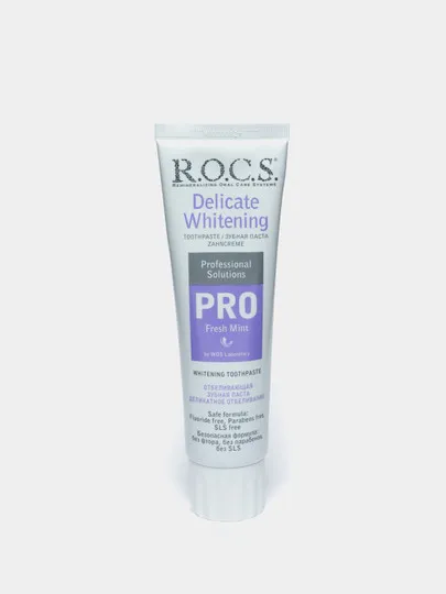 Зубная паста R.O.C.S. Pro Delicate Whitening Fresh Mint, 135 г#1