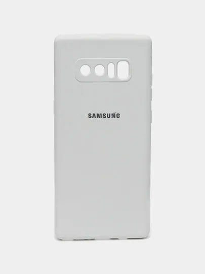 Чехол силиконовый Samsung белый#1