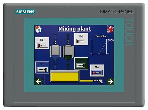 Siemens tp277 6" 6av6 643-0AA01-1ax0 sensorli paneli#1