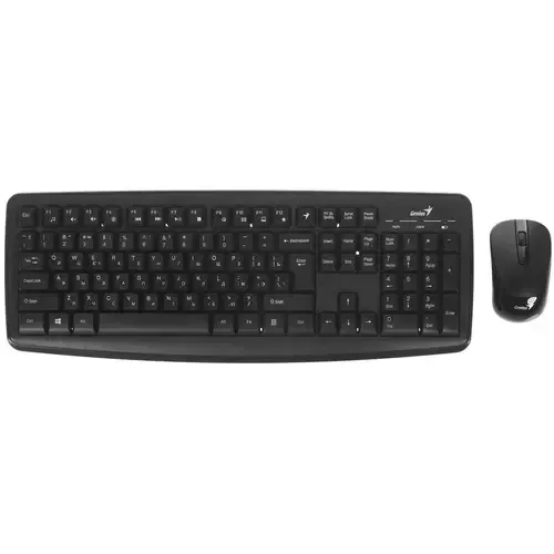 Клавиатура+мышь беспроводная Genius Smart 8100 черный#1