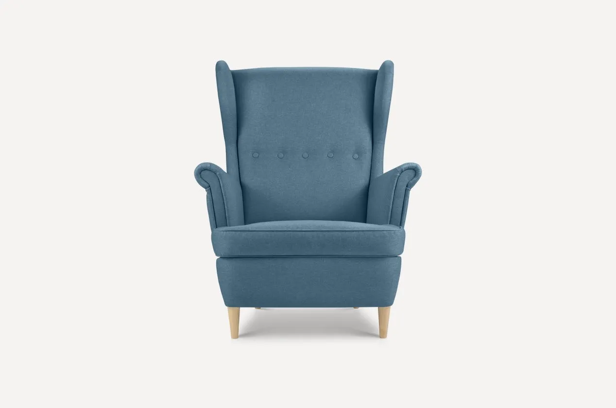 Кресло Дженкс Textile Blue#1