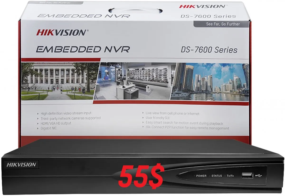 Видеорегистратор NVR DS-7604NI-Q1#1