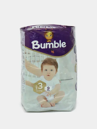 Подгузники Bumble baby Mini 3 (4-9 кг) 9шт#1
