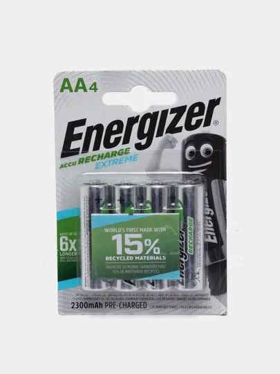 Батарейки Energizer Extreme Recharge AA, 4 шт#1