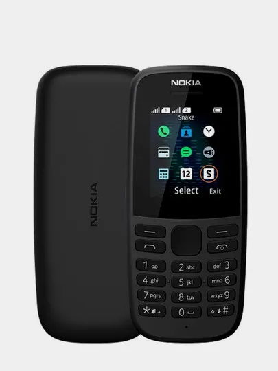 Телефон NOKIA 105 TA-1174 DS EAC UA, BLACK#1