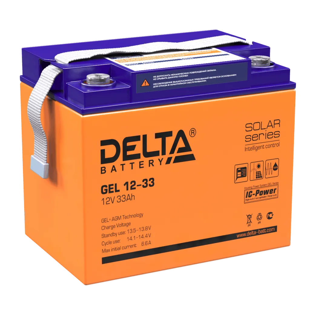 Аккумулятор ASTERION|Delta GEL 12-33#1