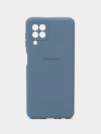 Чехол силиконовый для Samsung, синий#1