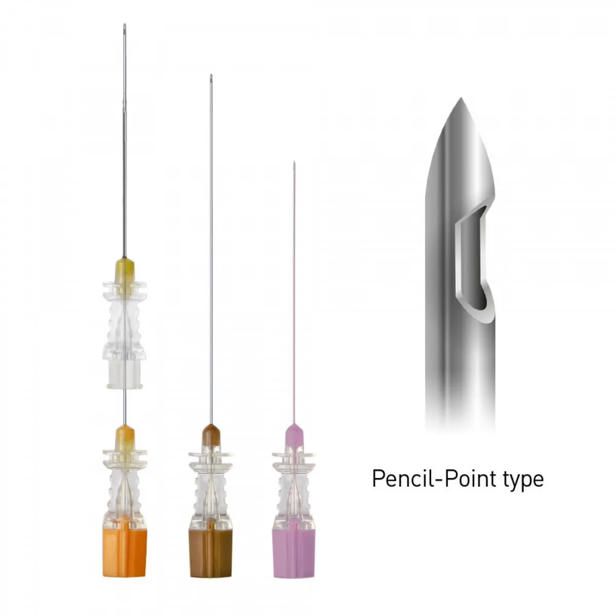 Игла спинальная тип Pencil point с проводником 120мм G27#1