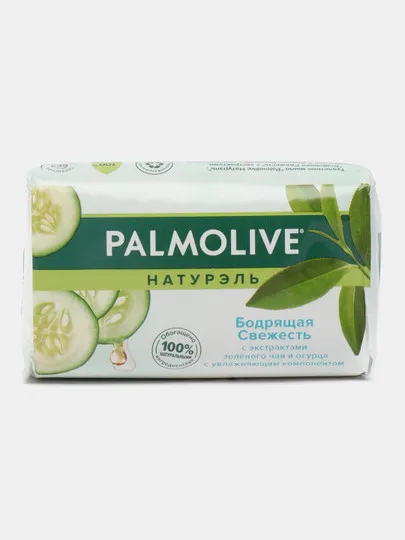 Мыло Palmolive, с экстрактами зелёного чая и огурца, 150 г#1