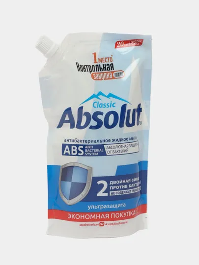 Жидкое мыло Absolut ультра защита, 440 гр#1