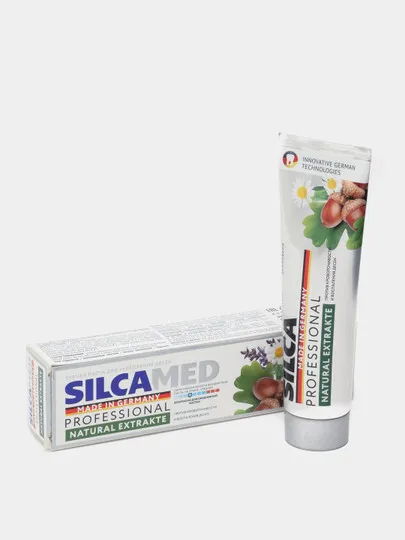 Зубная паста SILCAMED Natural Extrakte, 100 мл#1