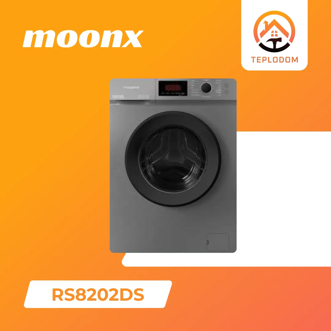 Стиральная машина MoonX Inverter 8кг (RS8202DS)#1