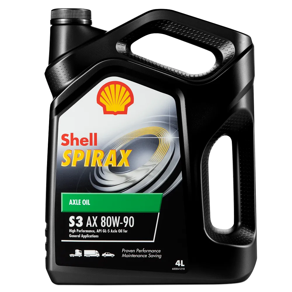 Трансмиссионное масло Shell Spirax S3 AX 80W-90#1