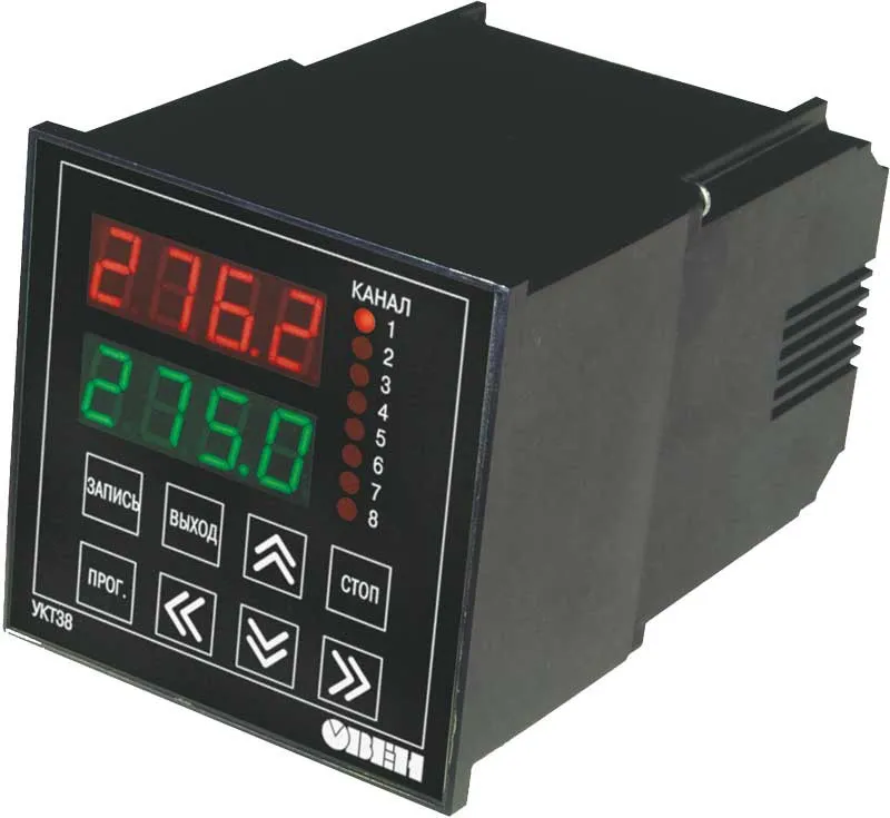 УКТ38-Щ4 - устройство контроля температуры 8-ми канальное с аварийной сигнализацией#1