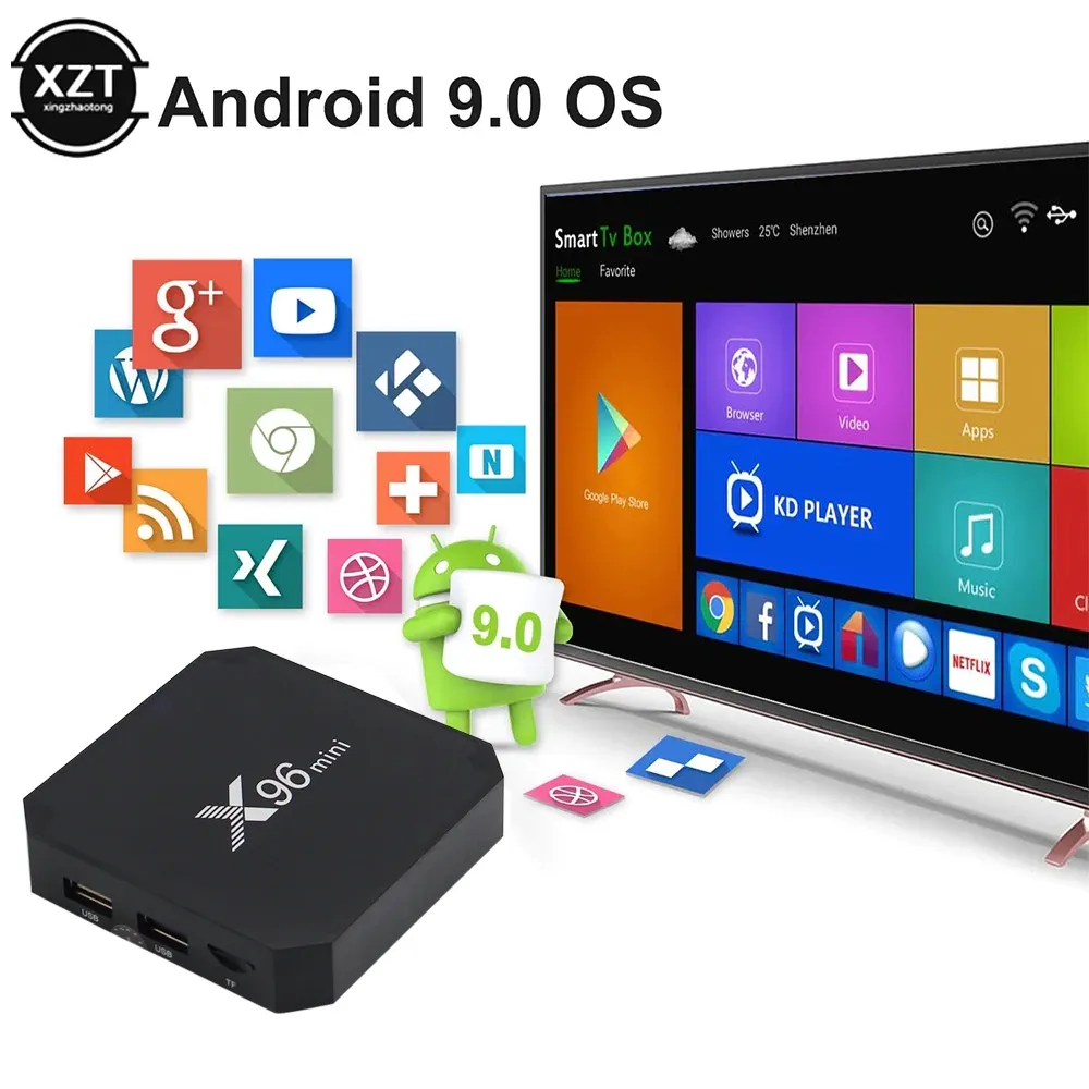 Мини-приставка X96 для Smart TV, Android  4K#1