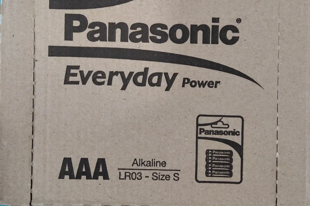 Батарейки Panasonic LR03 Everyday Power LR03EPS/4BP BL4 (48шт)#1