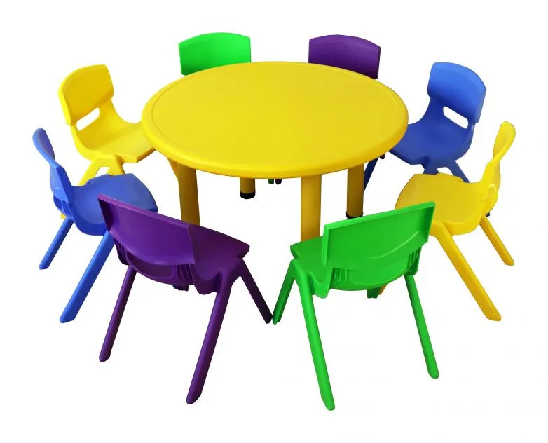 Детский стол в форме круга JMS 004#1