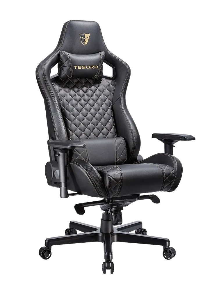 Игровое кресло Tesoro Zone X TS-F750 (Gold)#1