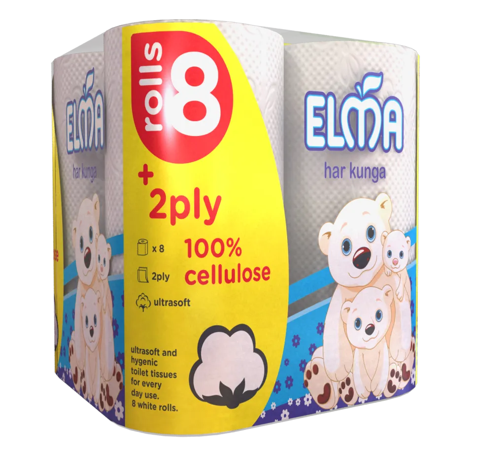 Туалетная бумага Elma 8 Ultra Soft#1