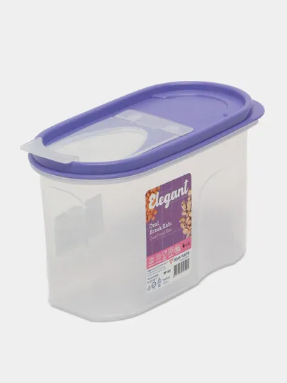 Овальный контейнер, для продуктов, 18*9*11.5 см, 1.2 л#1