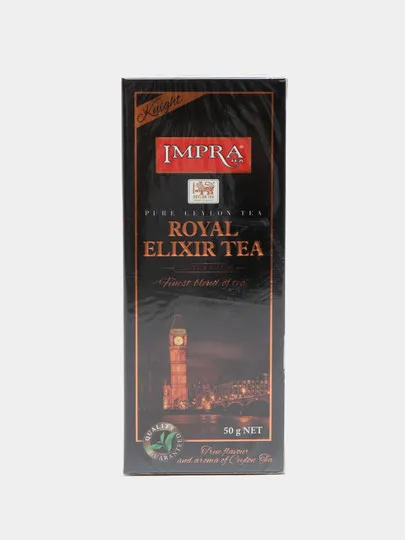Чёрный чай IMPRA Royal Elixir Knight, 2 г, 25 шт#1