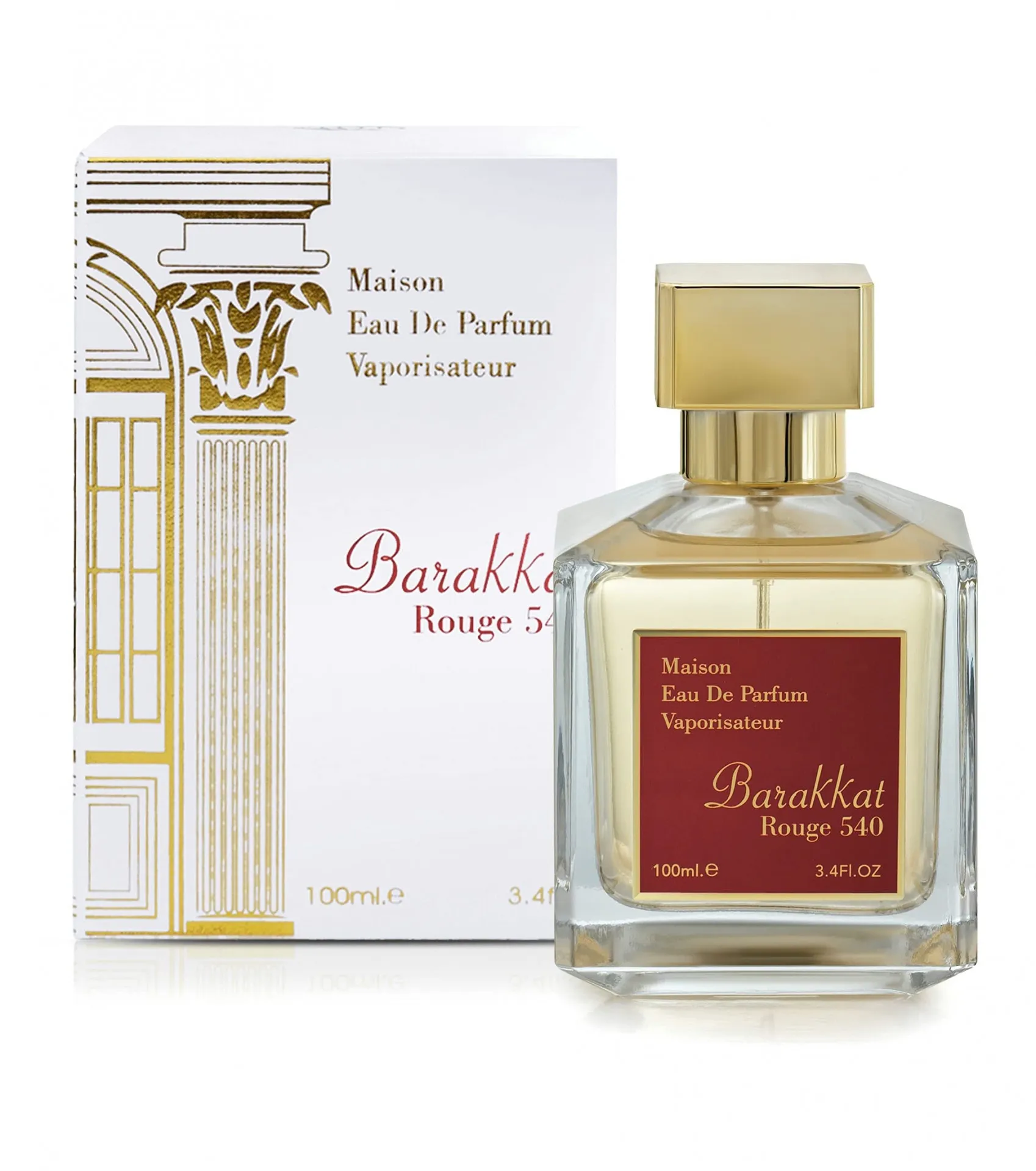 Erkaklar va ayollar uchun parfyum suvi, Fragrance World,  Barakkat Rouge 540, 100 ml#1