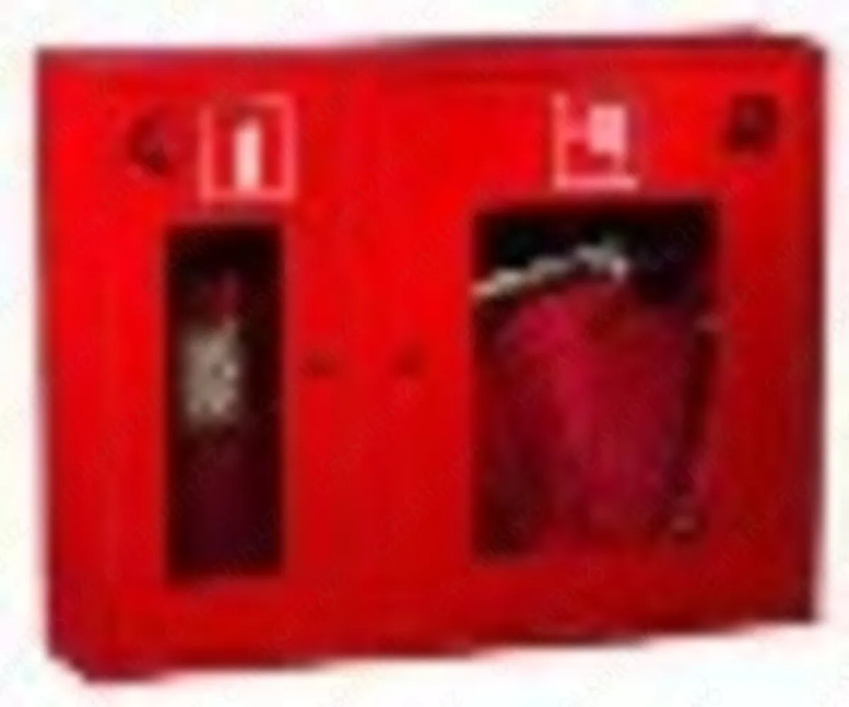 Шкаф пожарный шпк-315н открытый красный/белый#1