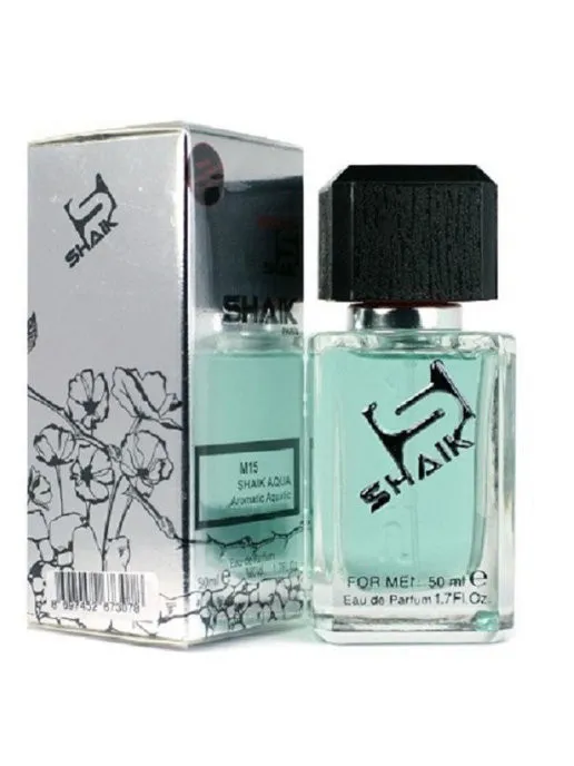 Bvlgari AQVA Pour Homme Shaik Eau de Parfum № 15, erkaklar uchun, 50 ml#1