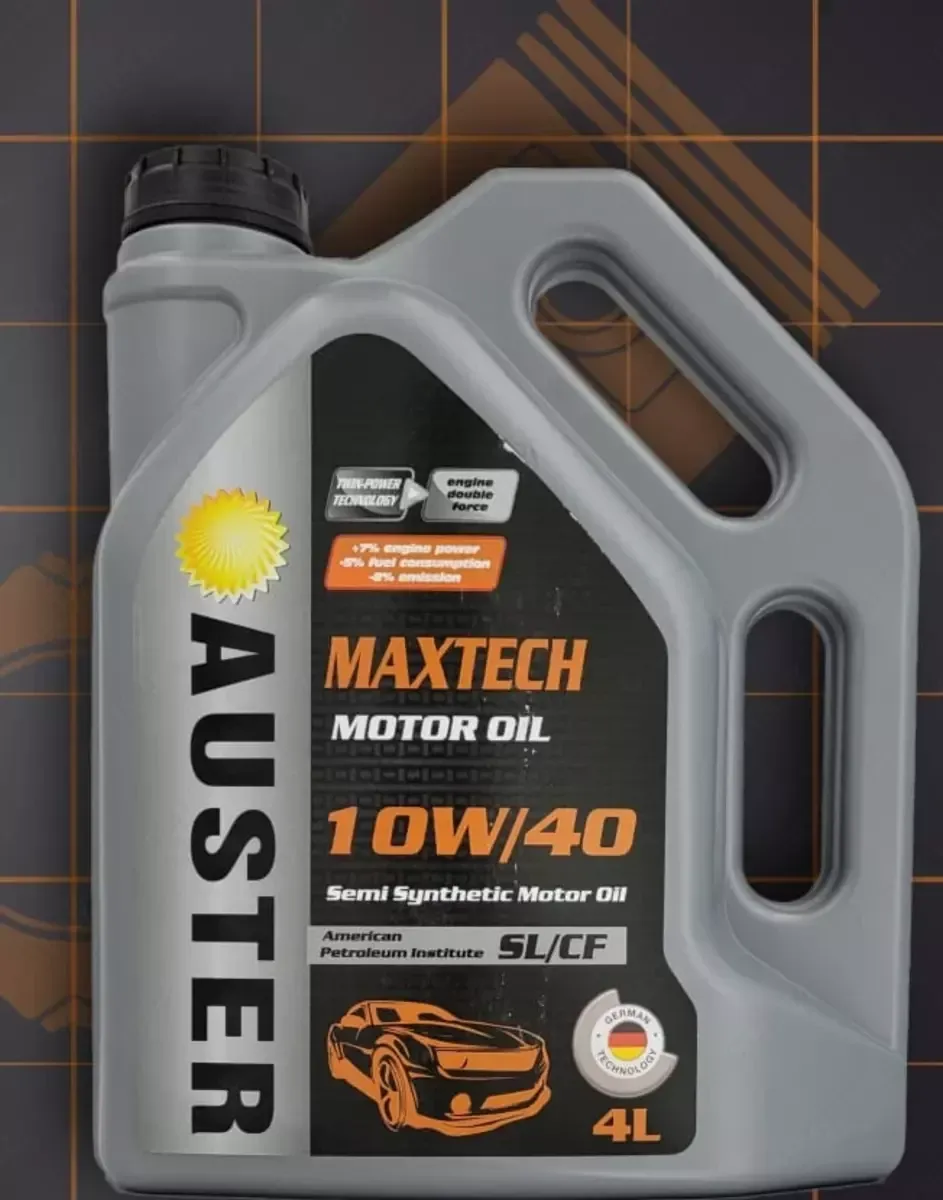 Auster Maxtech yengil avtomobillari uchun motor moyi 10W-40 SL/CF (208 litr)#1